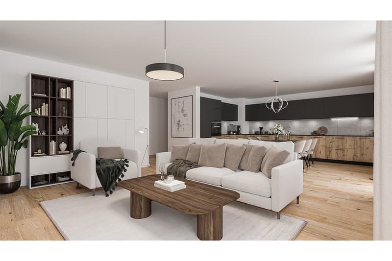 Magnifique appartement neuf au rez avec jardin (2)