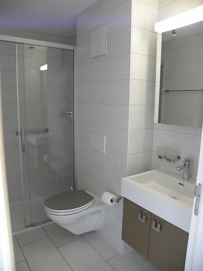 Studio moderne avec balcon à Fully (13)