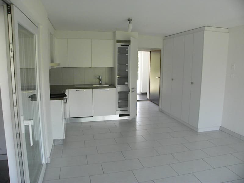 Studio moderne avec balcon à Fully (10)