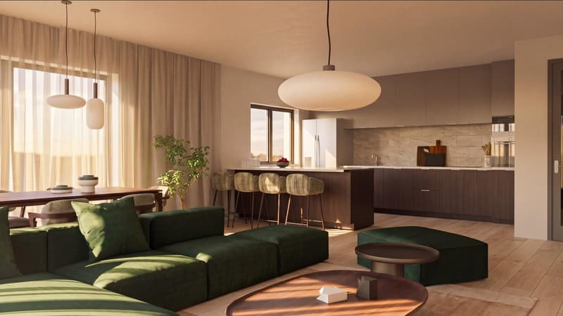 Projet neuf : Lot 3 ? 4.5 pièces de standing avec 2 balcons (6)