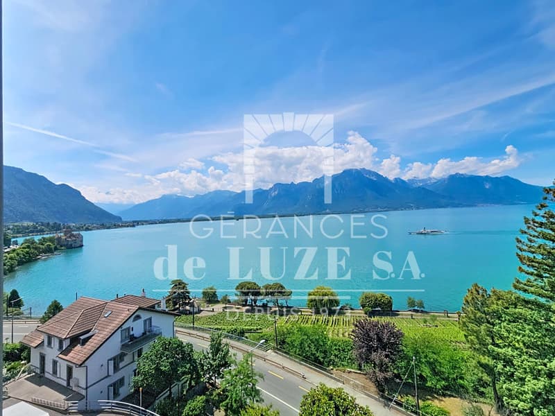 Surplombant le lac : 1.5 pièce avec mezzanine et balcon (5)