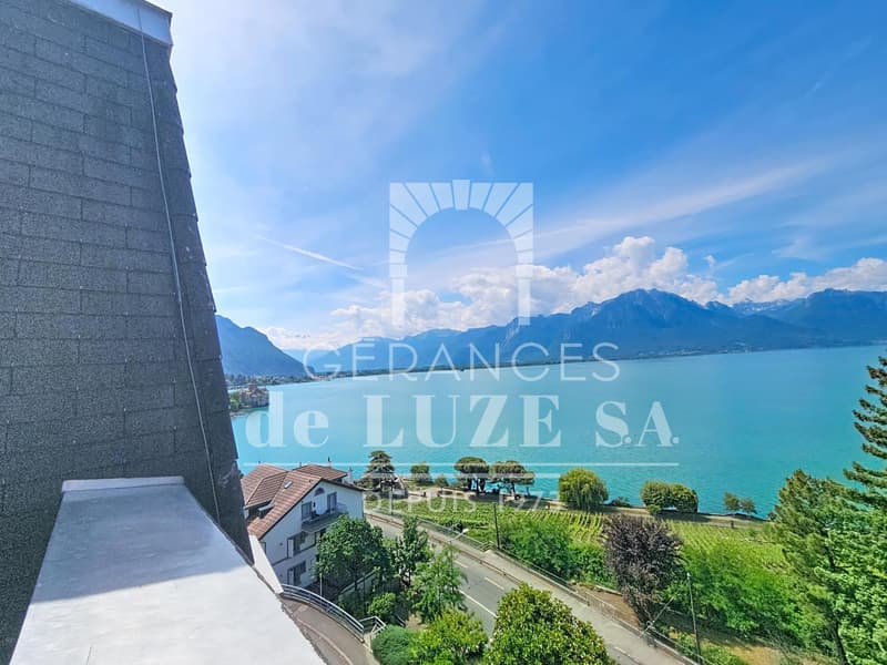 Surplombant le lac : 1.5 pièce avec mezzanine et balcon (3)