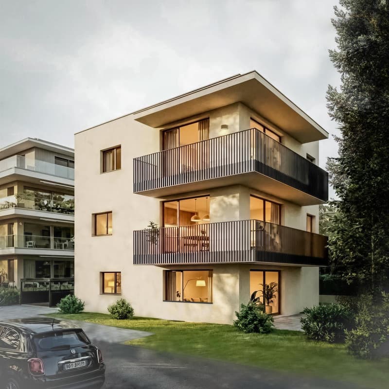 Projet neuf : Un 4.5 pièces avec jardin privatif 250 m² en ville (3)