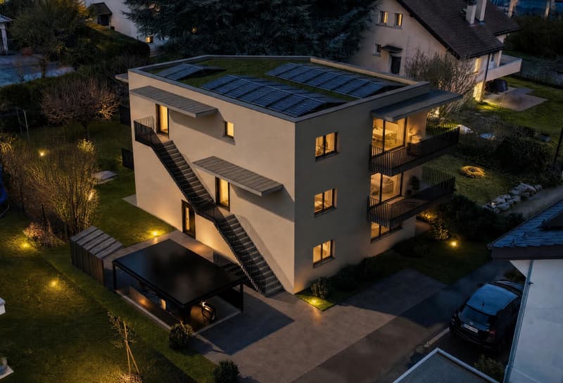Projet neuf : Un 4.5 pièces avec jardin privatif 250 m² en ville (5)