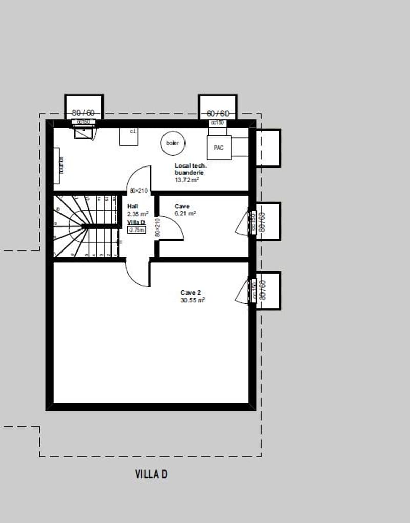 Villa sur plan de 5.5 pièces, design et moderne (9)