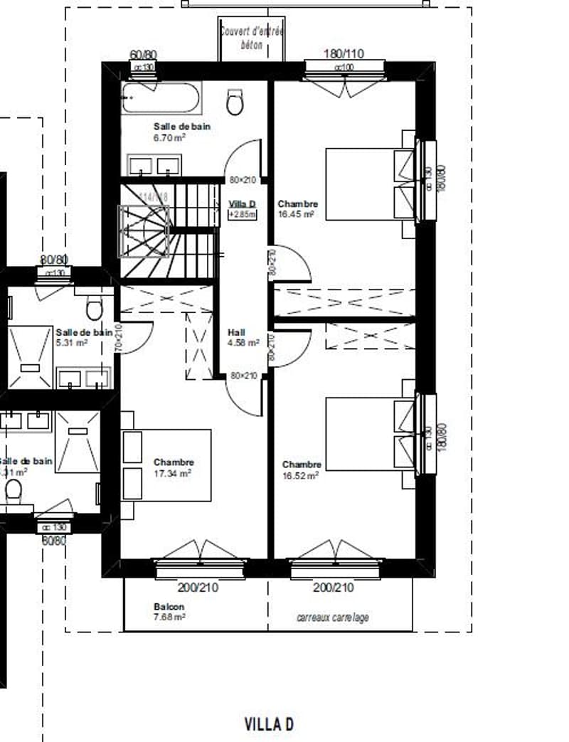 Villa sur plan de 5.5 pièces, design et moderne (12)