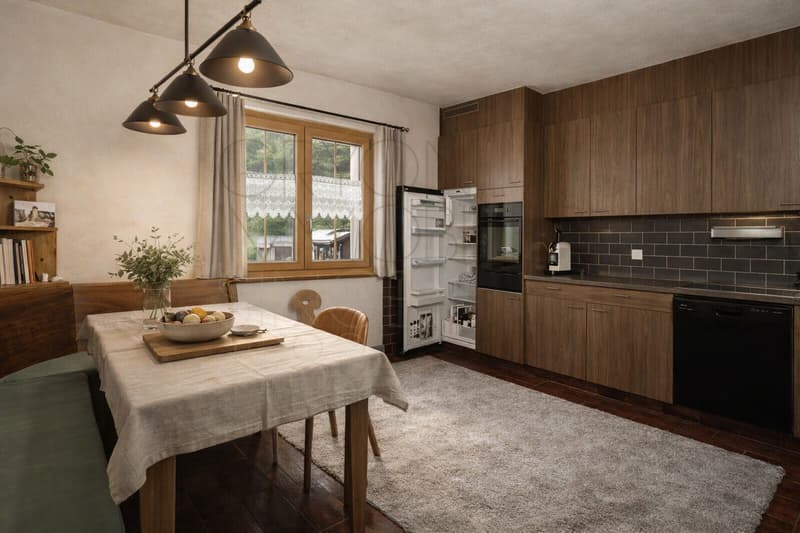 Rare appartement familial face aux Dents du Midi (5)