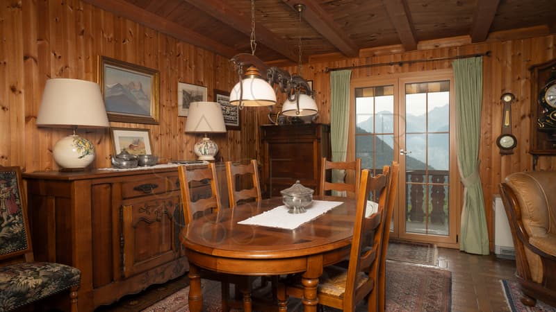 Rare appartement familial face aux Dents du Midi (10)
