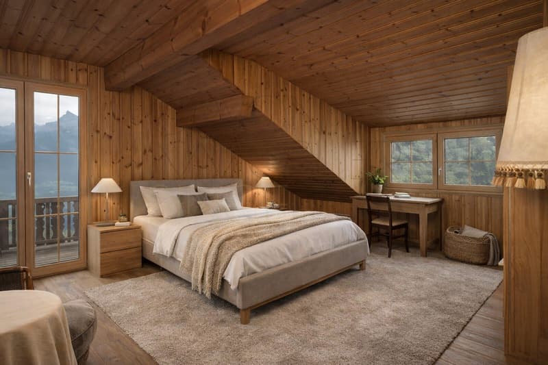 Rare appartement familial face aux Dents du Midi (3)