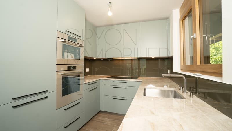 Élégant duplex alpin, 140 m² habitables + garage, proche Barboleuse (3)