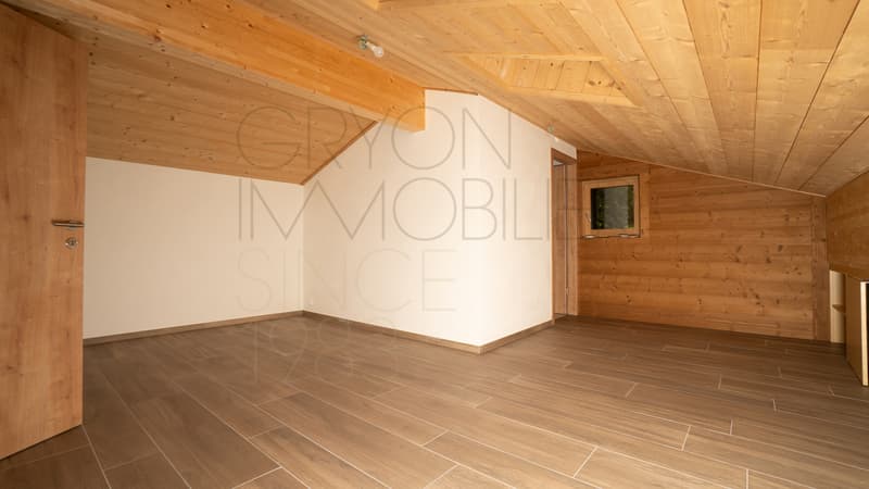 Élégant duplex alpin, 140 m² habitables + garage, proche Barboleuse (8)