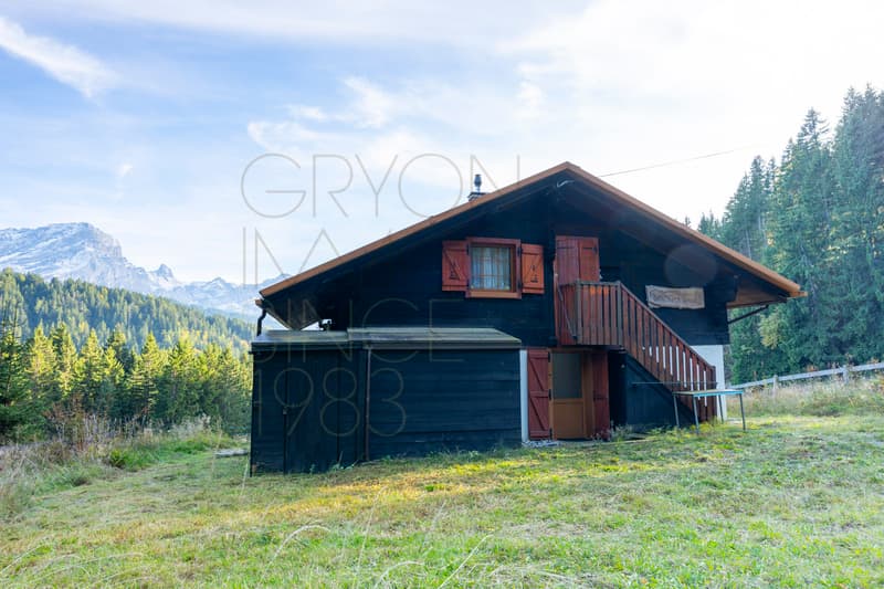 Chalet autonome avec vue panoramique - 5 chambres à Villars-Ollon (7)