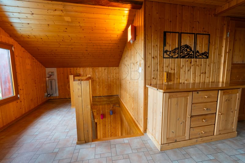Chalet autonome avec vue panoramique - 5 chambres à Villars-Ollon (4)