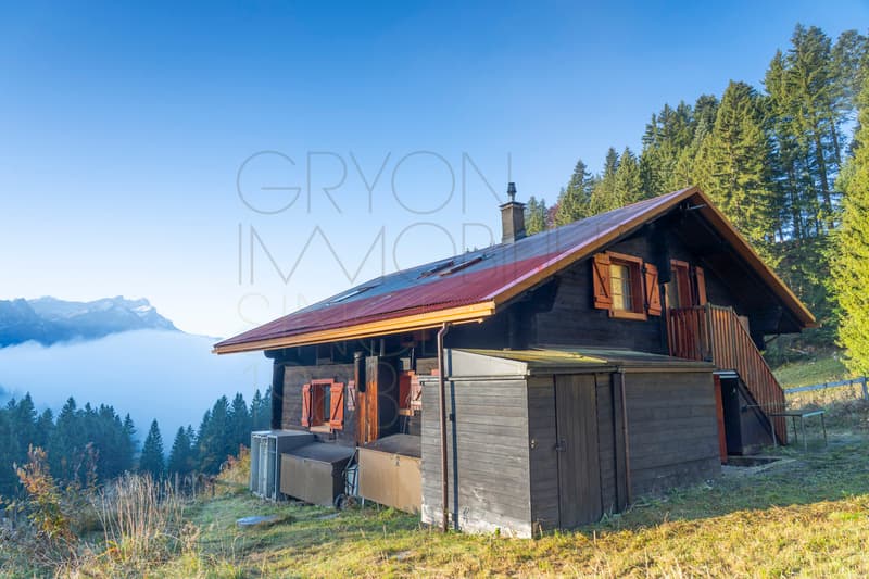 Chalet autonome avec vue panoramique - 5 chambres à Villars-Ollon (8)