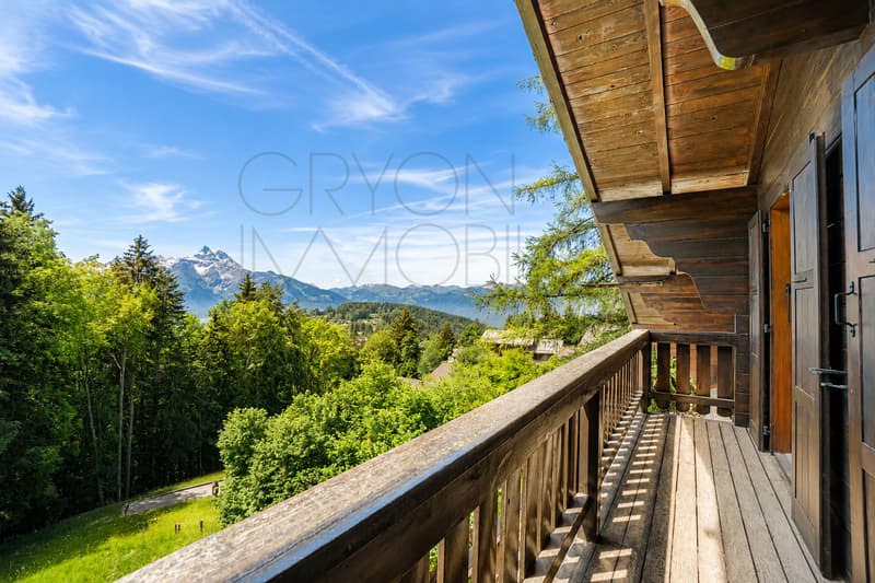 Chalet familial de 6,5 pièces à Gryon, proche des commodités (5)