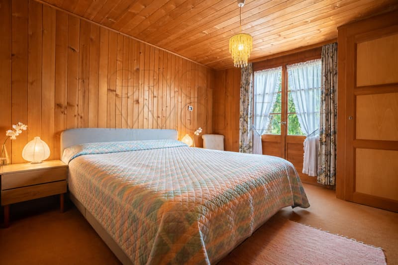 Chalet de 4,5 pièces à rénover à Gryon, vue et calme (10)
