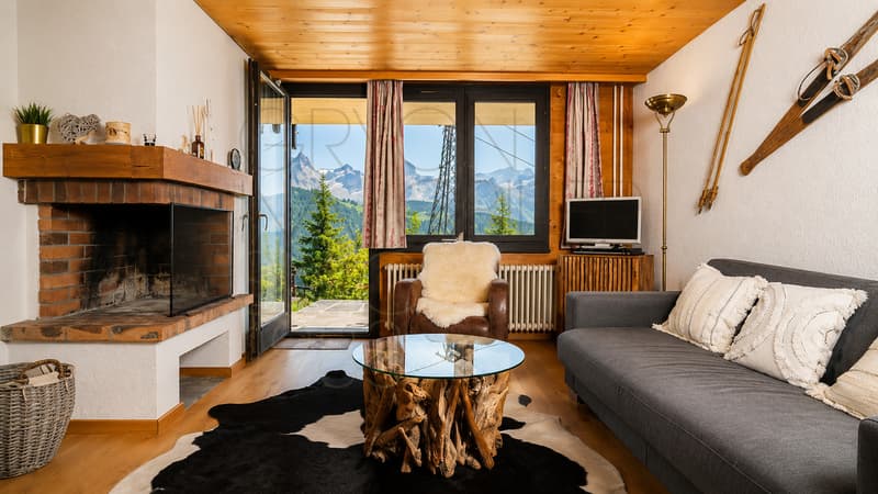 Alpe des Chaux - 2,5 pièces rénové avec terrasse et vue (4)