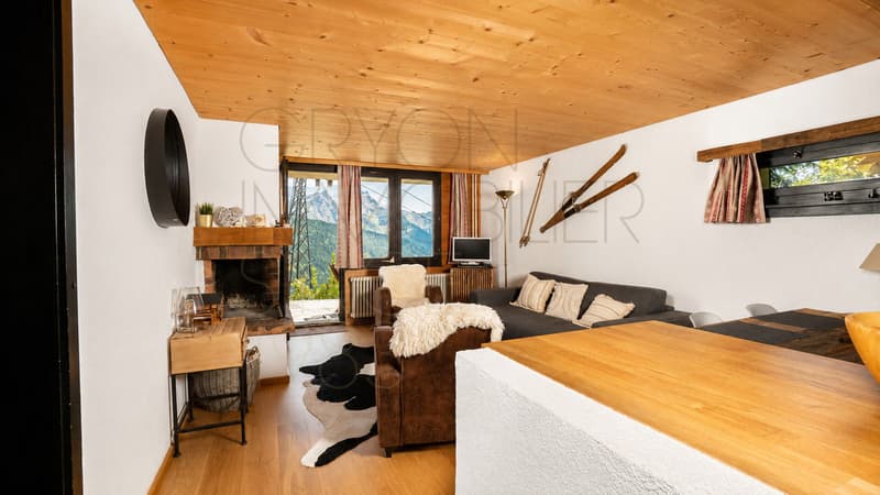 Alpe des Chaux - 2,5 pièces rénové avec terrasse et vue (3)