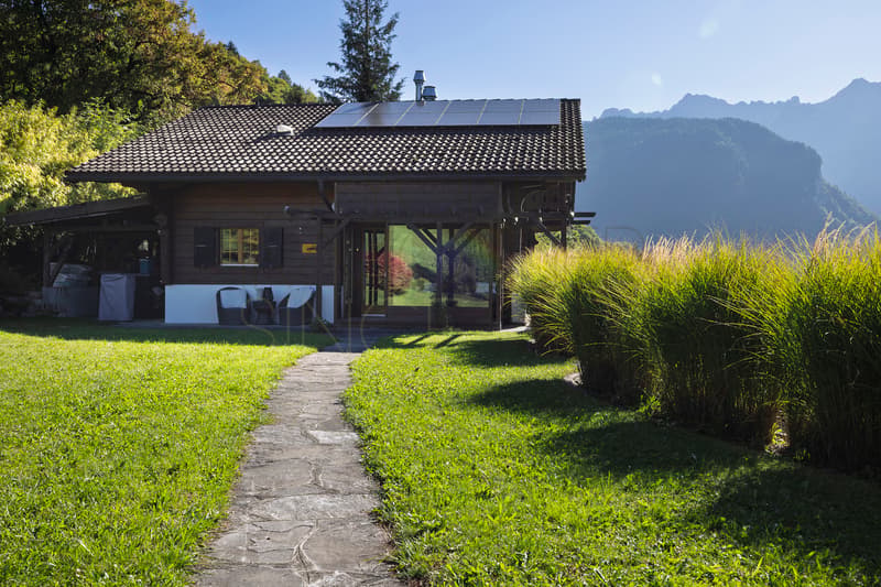 Les Posses-sur-Bex - Chalet 6 chambres, panorama sur les Dents-du-Midi (12)