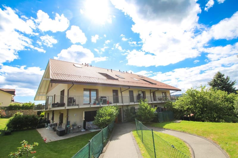 Très beau 3.5 Pièces avec grand balcon et magnifique vue campagne (1)