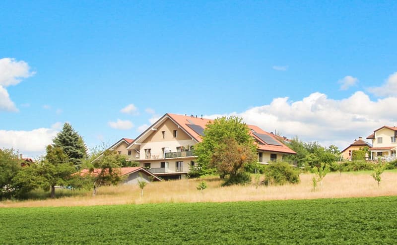 Très beau 3.5 Pièces avec grand balcon et magnifique vue campagne (3)
