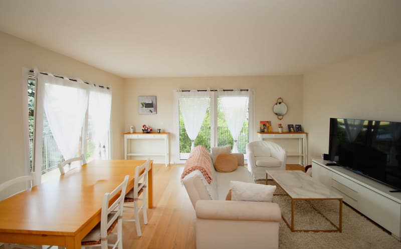 Très beau 3.5 Pièces avec grand balcon et magnifique vue campagne (7)