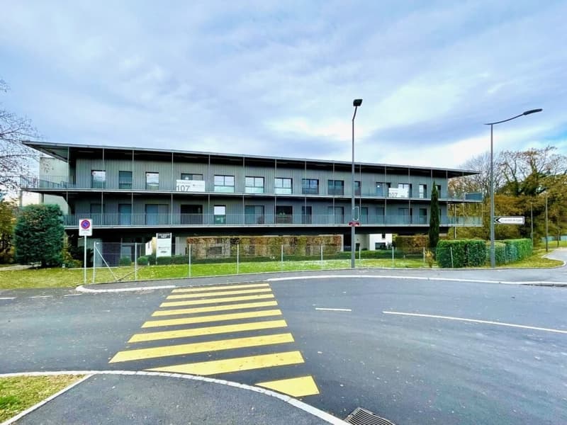 Place de parc intérieure avec borne de rechargement pour véhicules électriques (2)