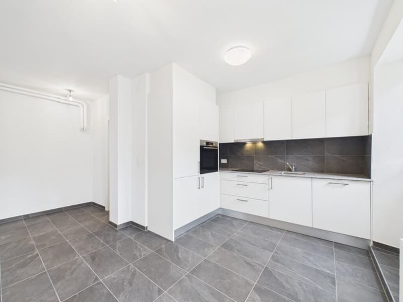 Magnifique appartement de 2,5 pièces rénové avec jardin au coeur du village (2)