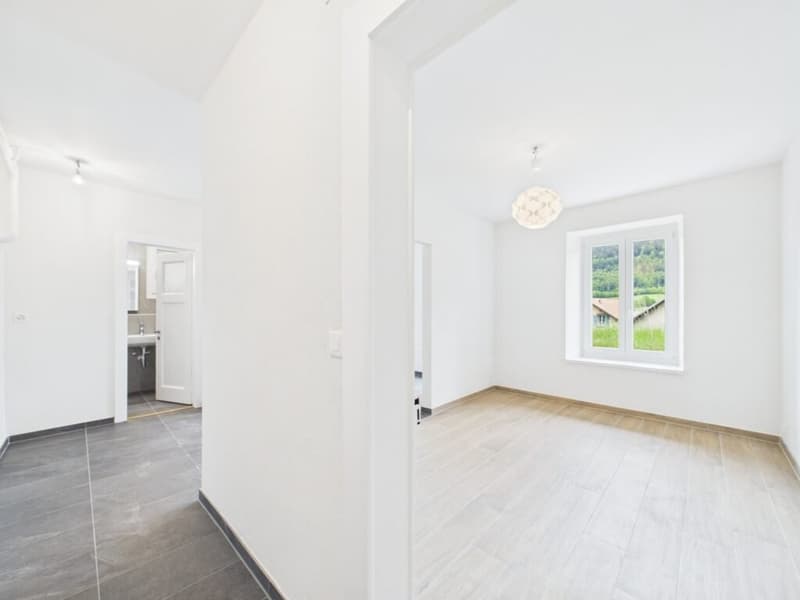 Magnifique appartement de 2,5 pièces rénové avec jardin au coeur du village (3)