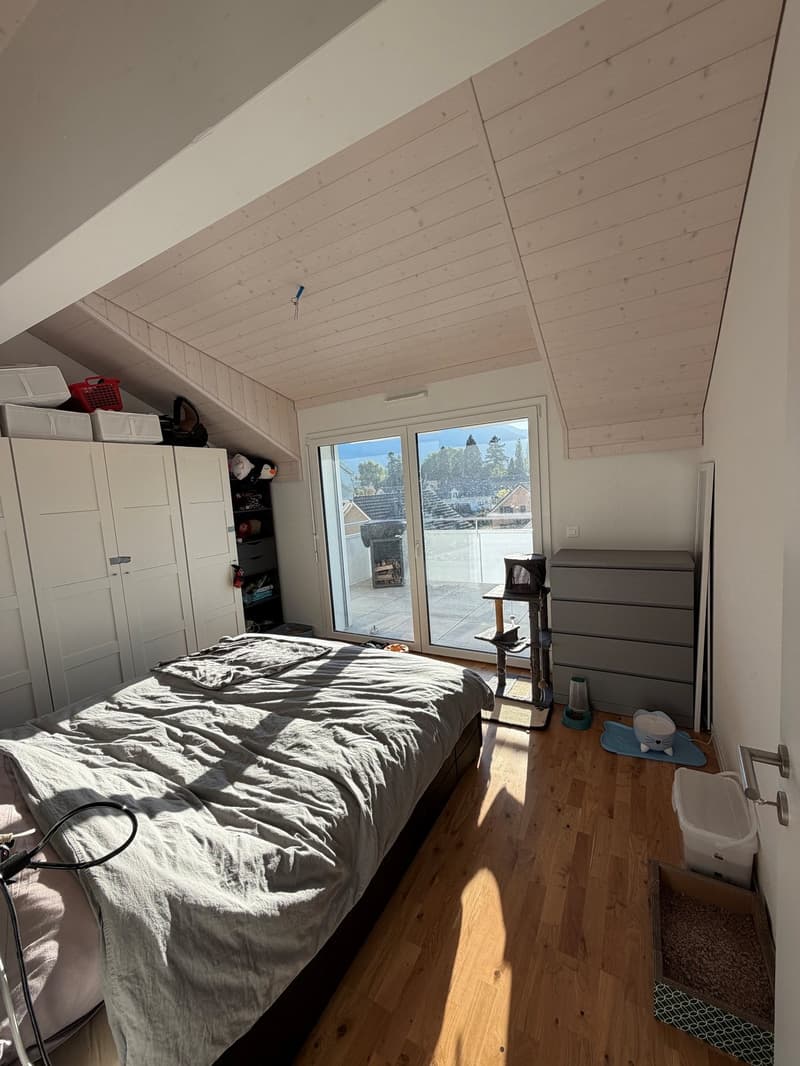 Bex : charmant appartement de 2,5 pièces avec balcon et vue sur les montagnes à Bex (4)