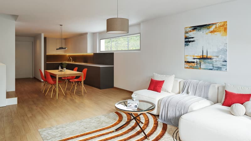 Sur la Cluse Villa 3B - Mitoyenne 4.5 pièces (8)