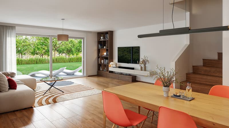 Sur la Cluse Villa 3B - Mitoyenne 4.5 pièces (7)