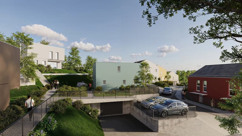 Sur la Cluse Villa 3B - Mitoyenne 4.5 pièces (2)