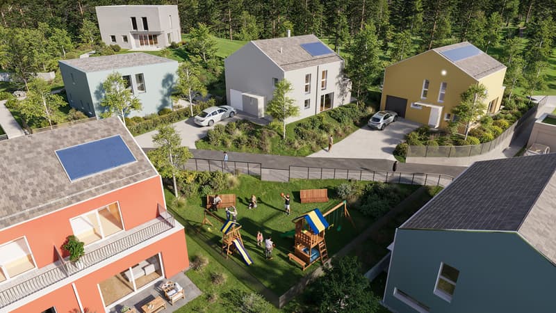 Sur la Cluse Villa 3B - Mitoyenne 4.5 pièces (4)
