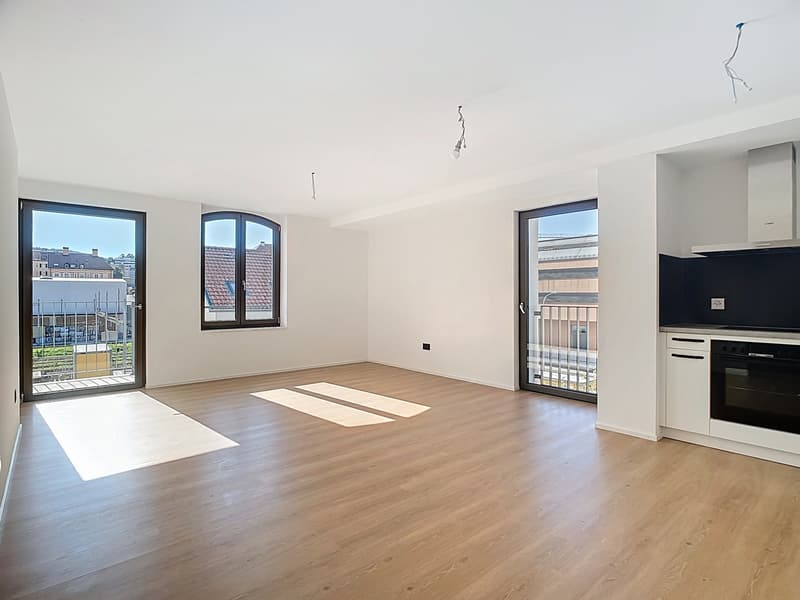 Appartement avec encadrement 2.5 pièces avec balcon (9)