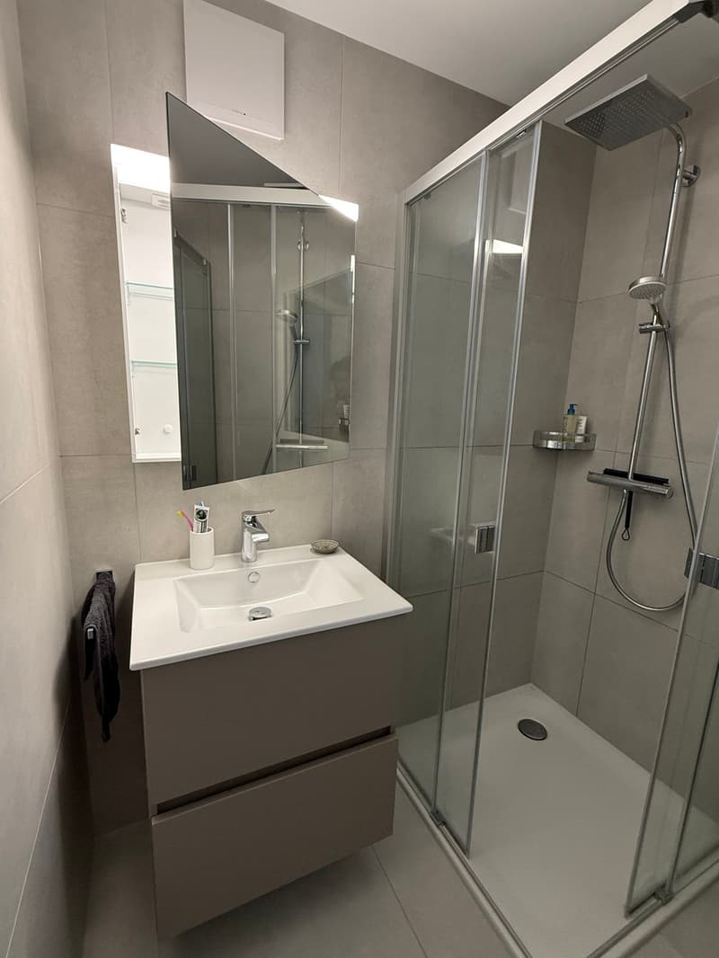 Studio Neuf au 2ème Etage avec grand balcon de 12 m2 proche EPFL / UNIL (9)