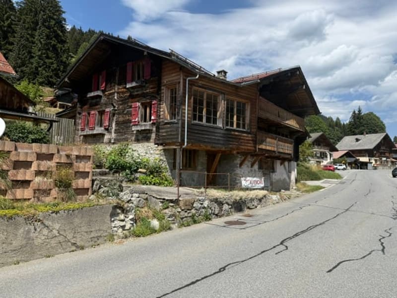 Les Mosses, Chalet individuel de 5.5 pièces à La Comballaz (1)