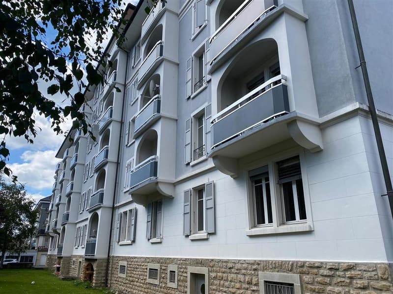 Vue du bâtiment