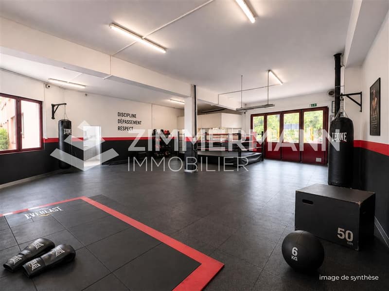 Aménagement salle Box