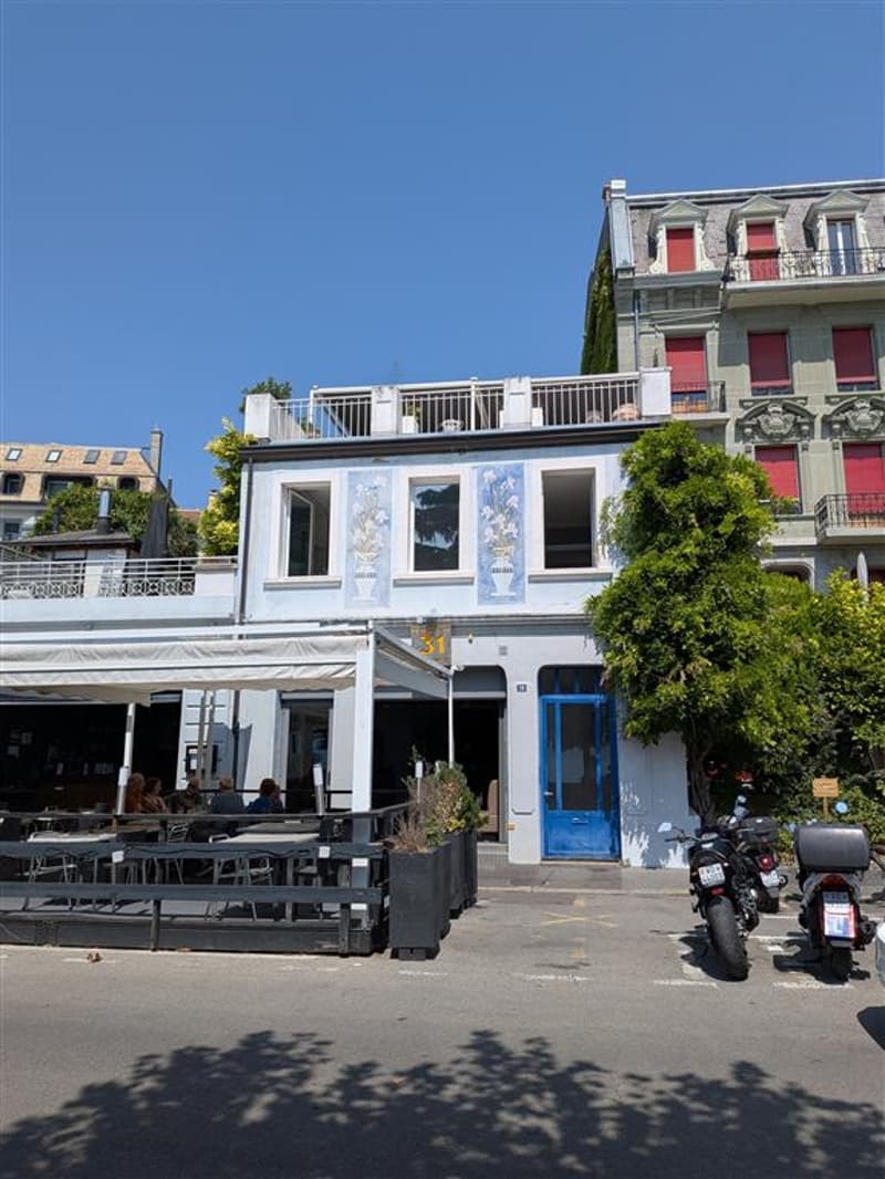 Immeuble côté quai Perdonnet