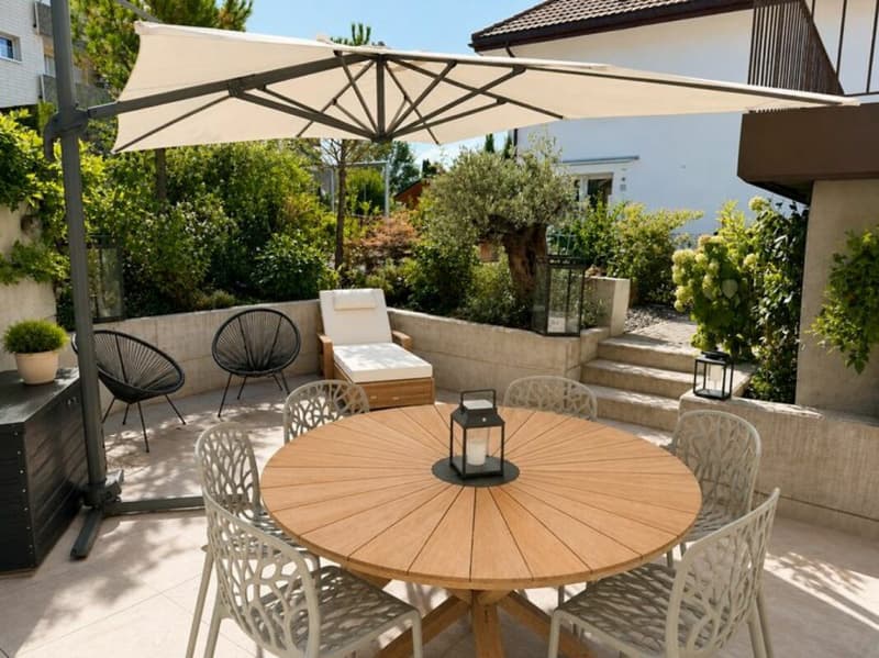 Magnifique appartement d'architecte de 138 m² avec jardin et terrasse - Attalens (13)