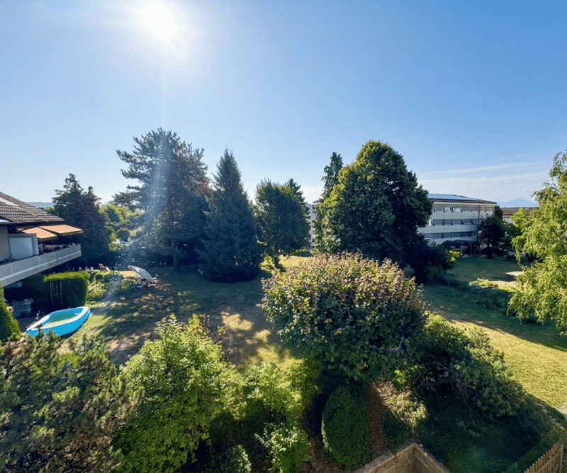 Vue depuis balcon