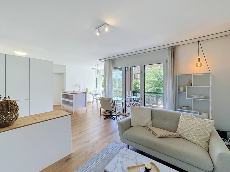 Appartement rénové, lumineux et parfaitement situé à Ecublens (2)