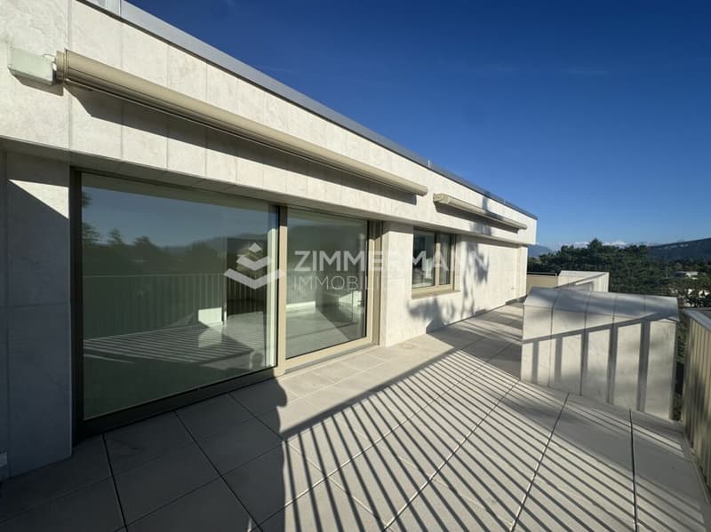 Superbe Attique Grange-Canal en Société Immobilière (SI) (1)