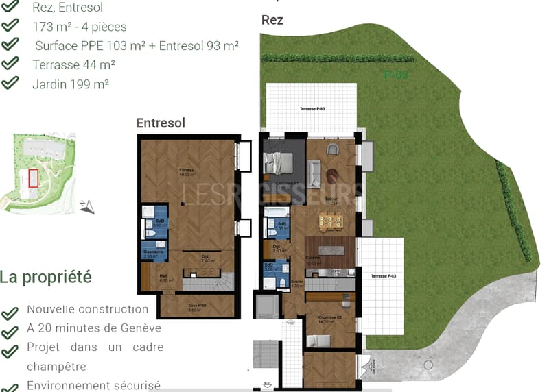 Appartement moderne de 6 pièces dans une nouvelle construction à Satigny (2)