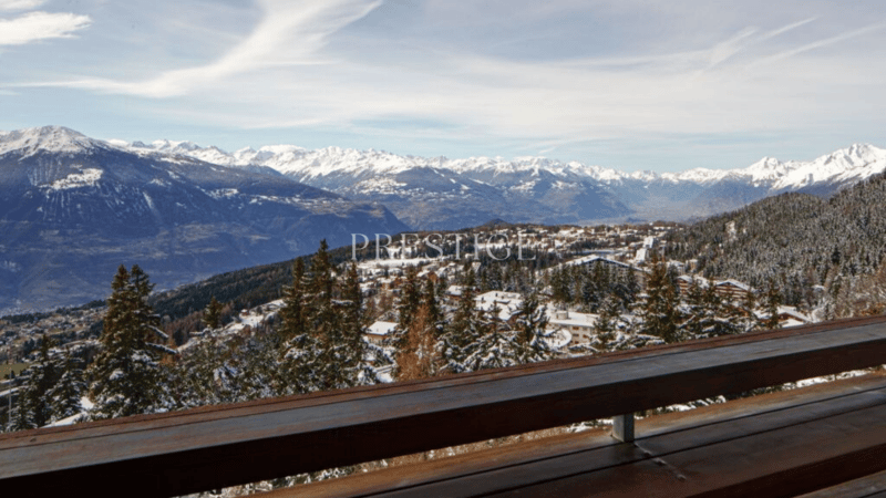 Ski in&out Duplex 3 Zimmer in der Tour de Super-Crans – Panoramablick & Hotel-Services (14)