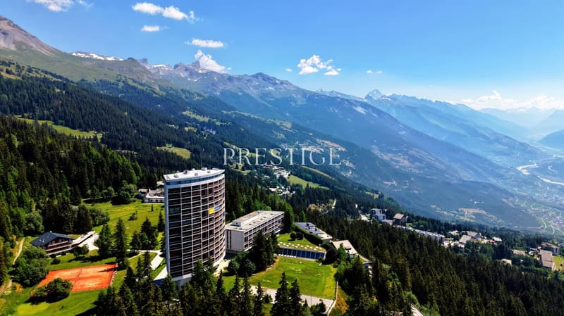 Ski in&out Duplex 3pces à la Tour de Super-Crans – Vue panoramique & services hôteliers (17)