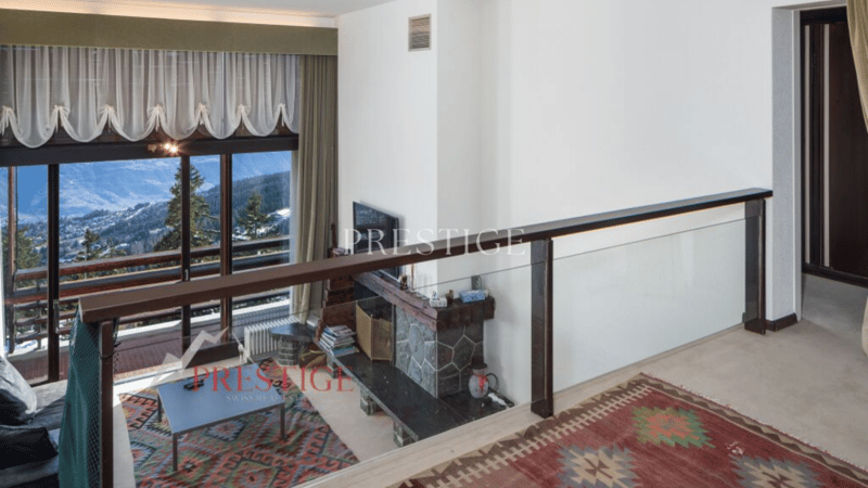 Ski in&out Duplex 3 Zimmer in der Tour de Super-Crans – Panoramablick & Hotel-Services (6)