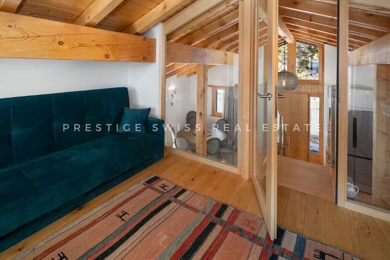 Magnifique chalet de 5 pièces avec vue panoramique à Anzère (6)