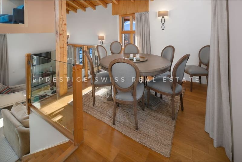 Magnifique chalet de 5 pièces avec vue panoramique à Anzère (9)